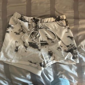 Revolve tie dye comfy shorts